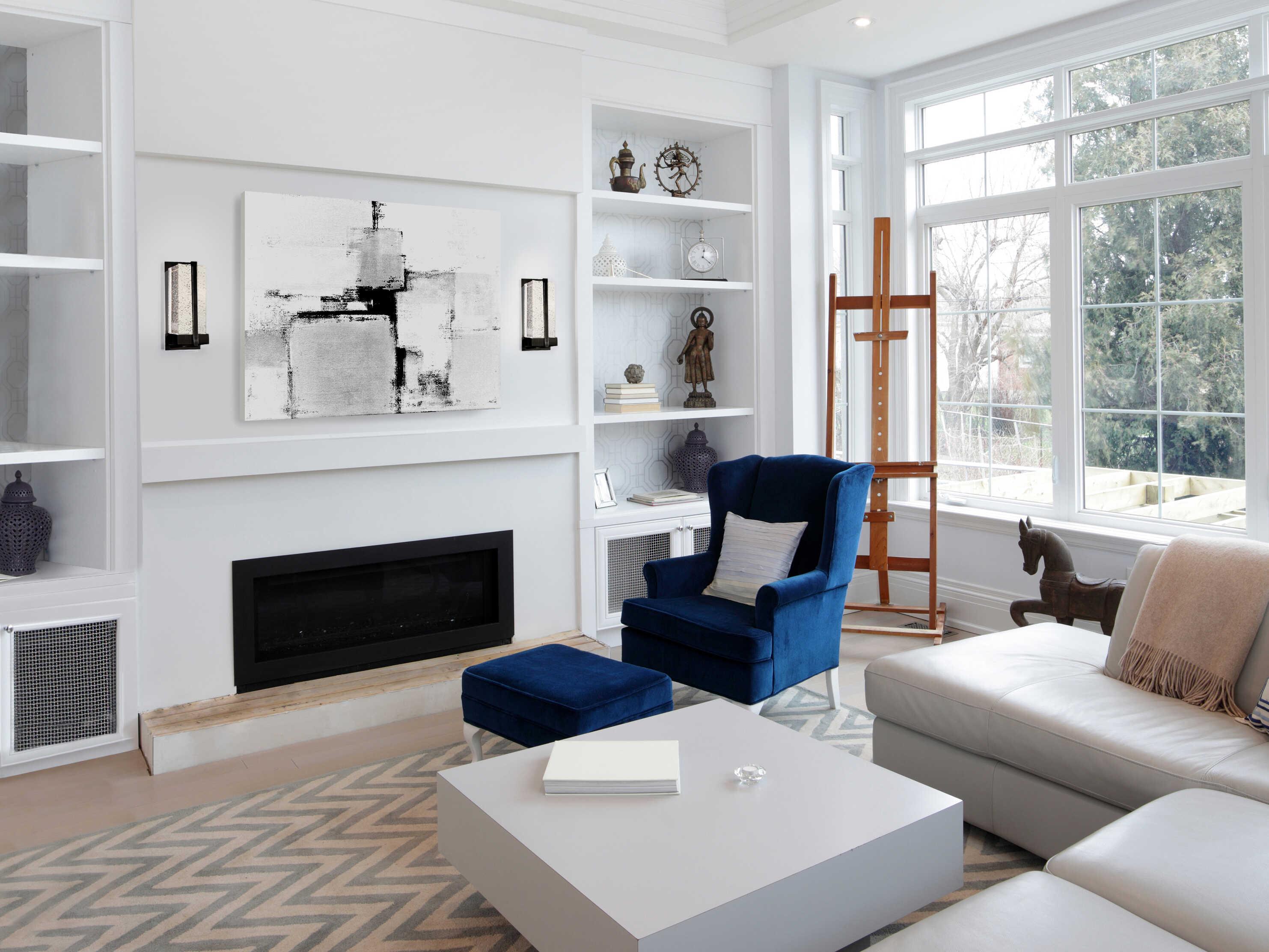 Kuzco Lighting Gable Black Wall Sconce