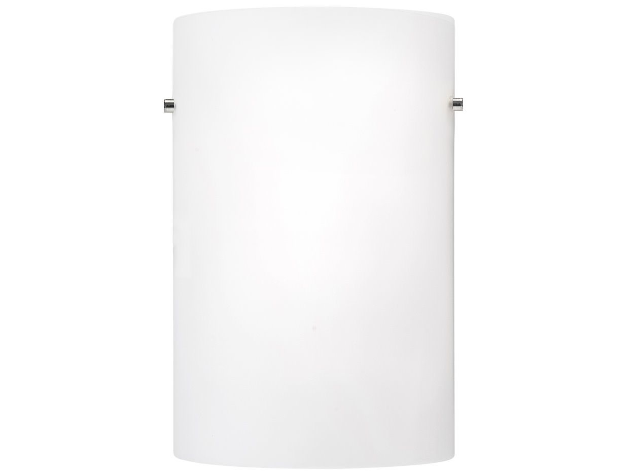 Kuzco Lighting Hudson Brushed Nickel Chrome Wall Sconce