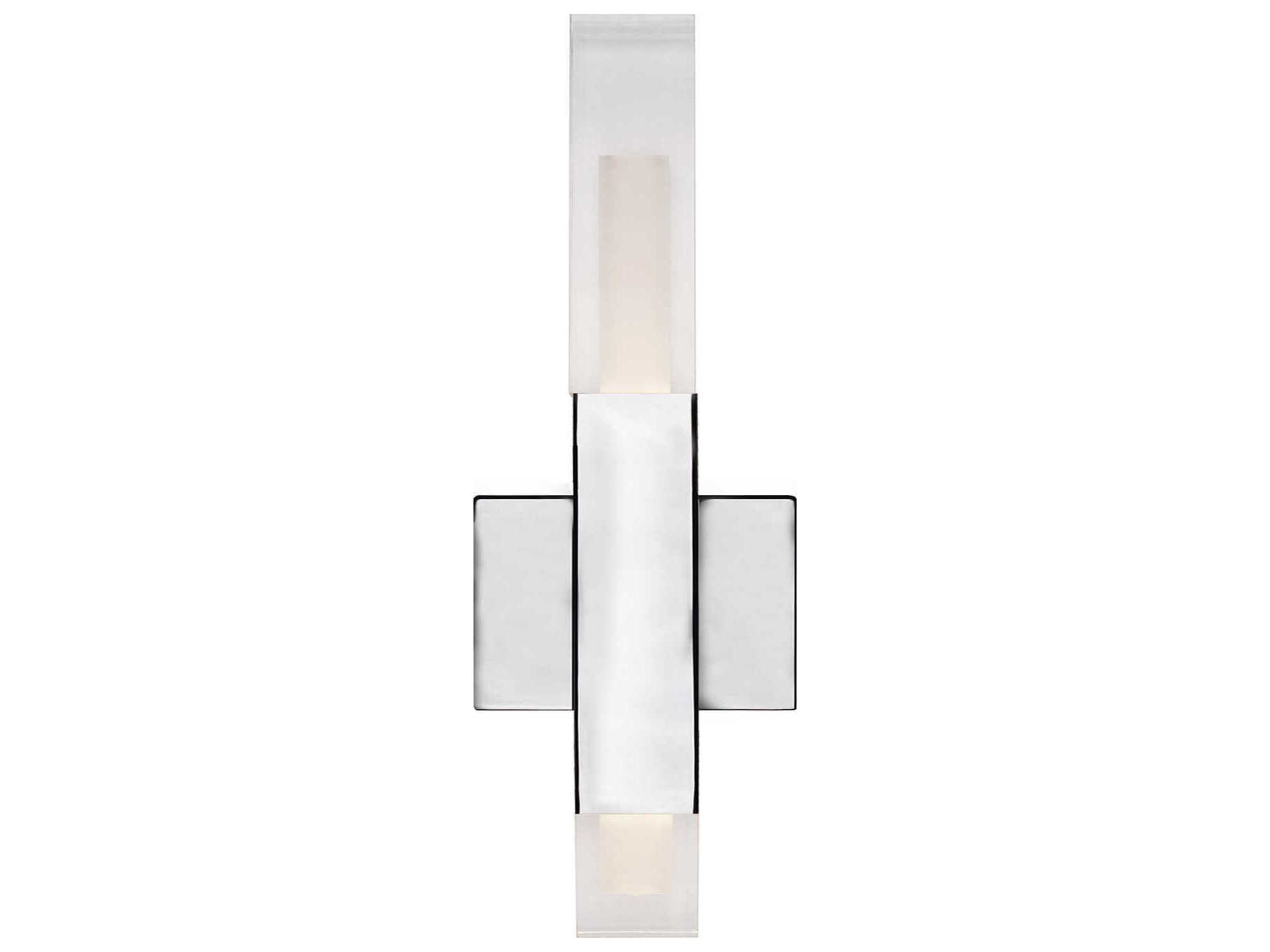 Kuzco Lighting Martelo Chrome Wall Sconce