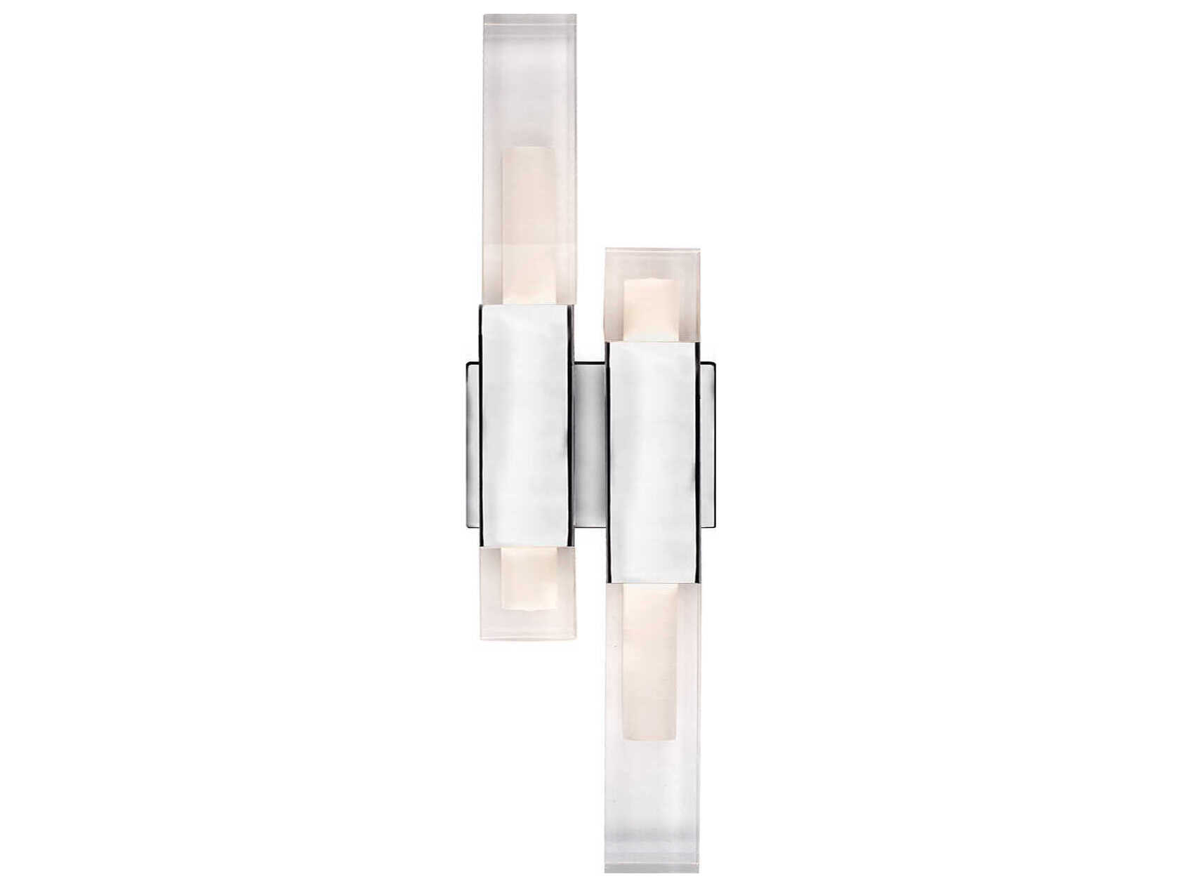Kuzco Lighting Martelo Chrome Wall Sconce