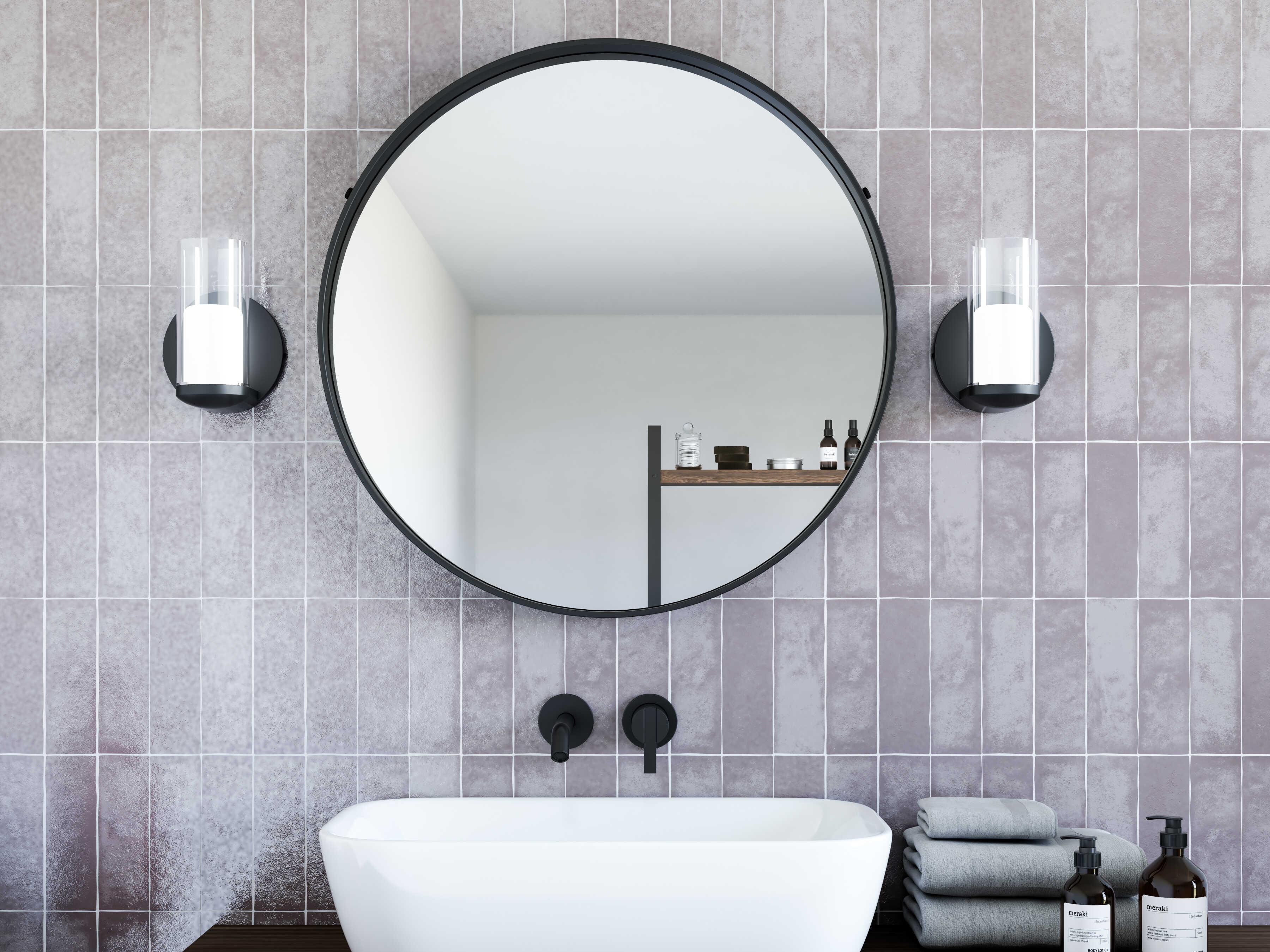 Kuzco Lighting Birch Black Wall Sconce