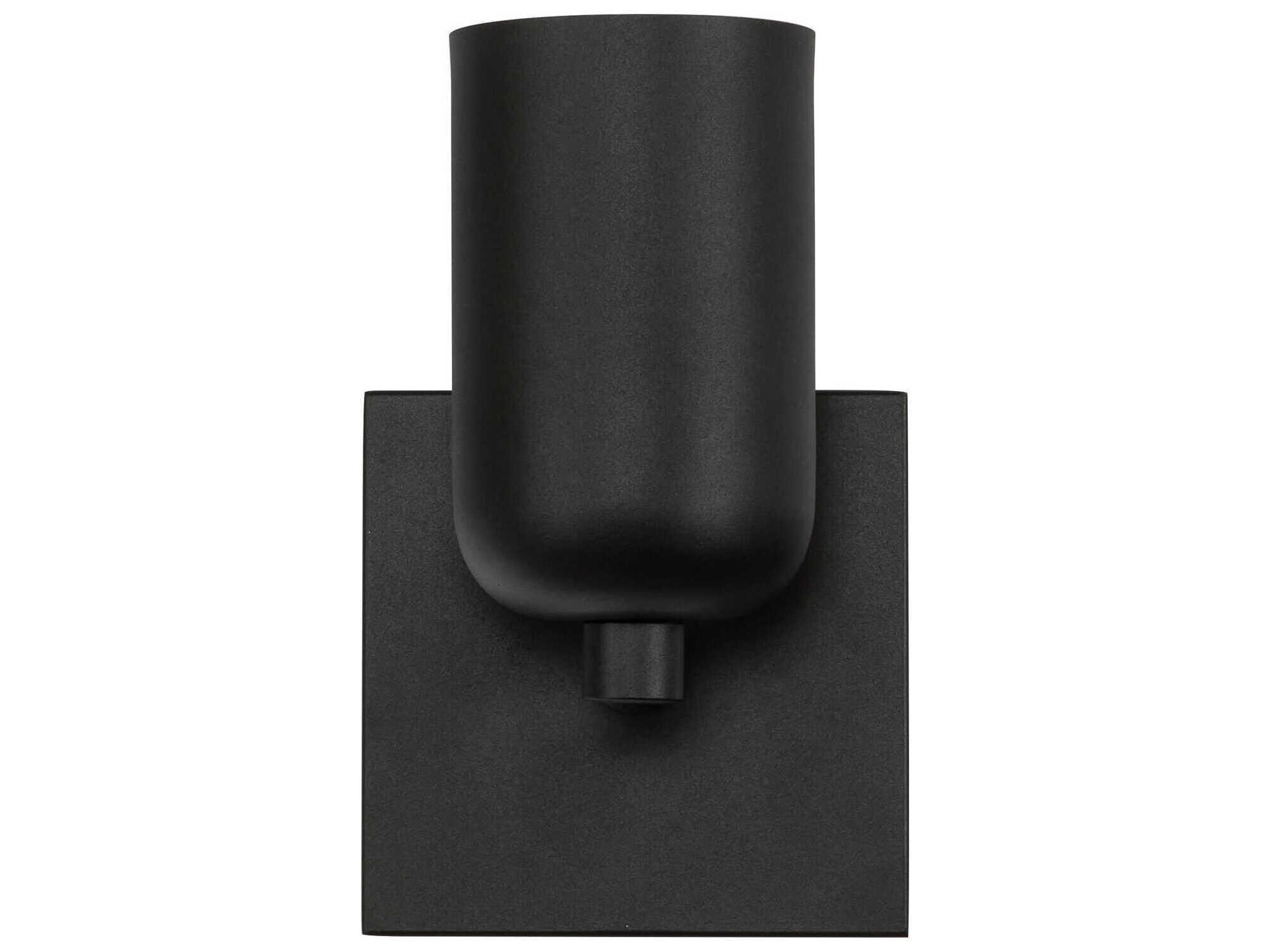 Kuzco Lighting Nola 1-Light Black Wall Sconce