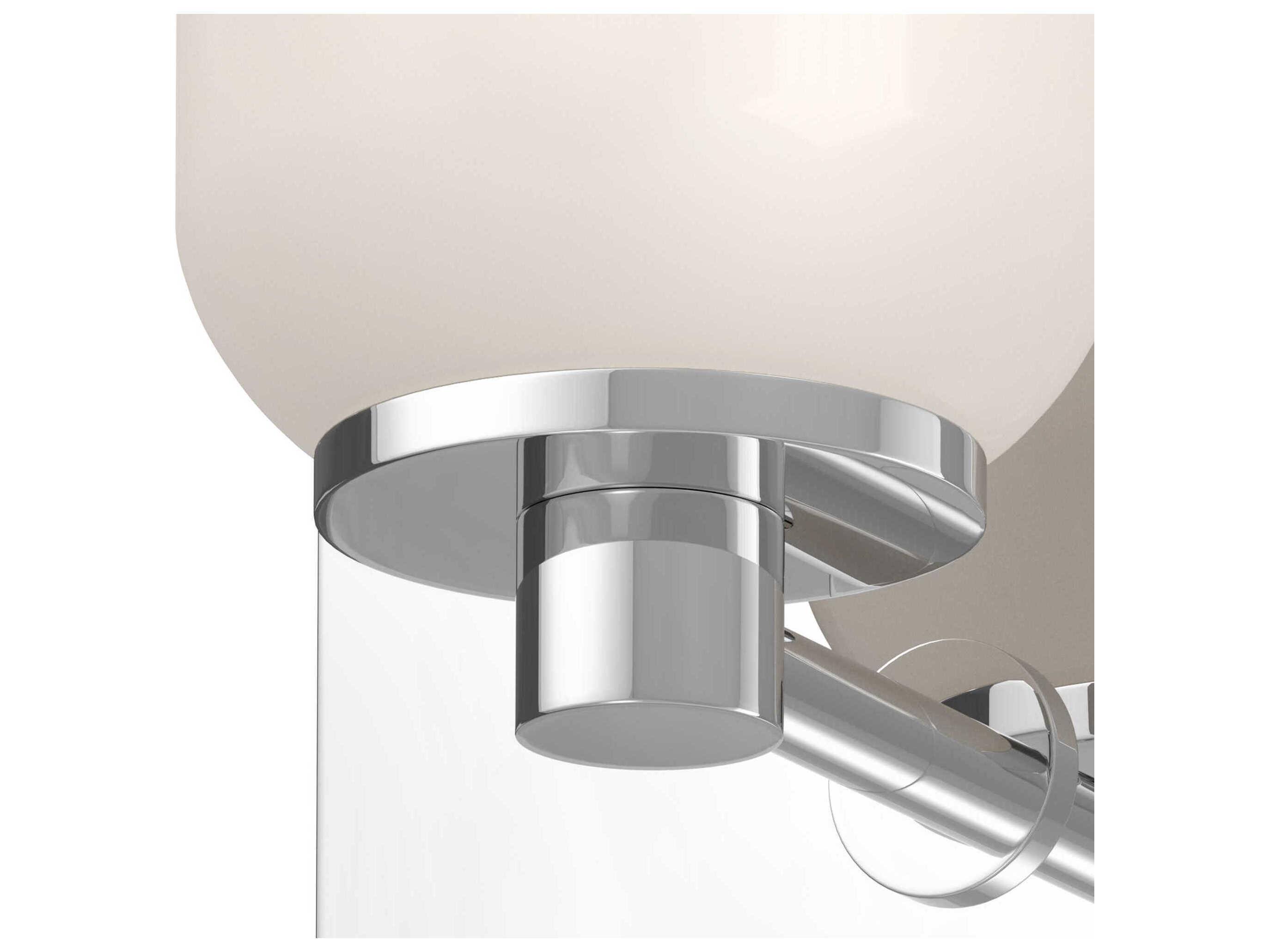 Kuzco Lighting Nola 1-Light Chrome Wall Sconce
