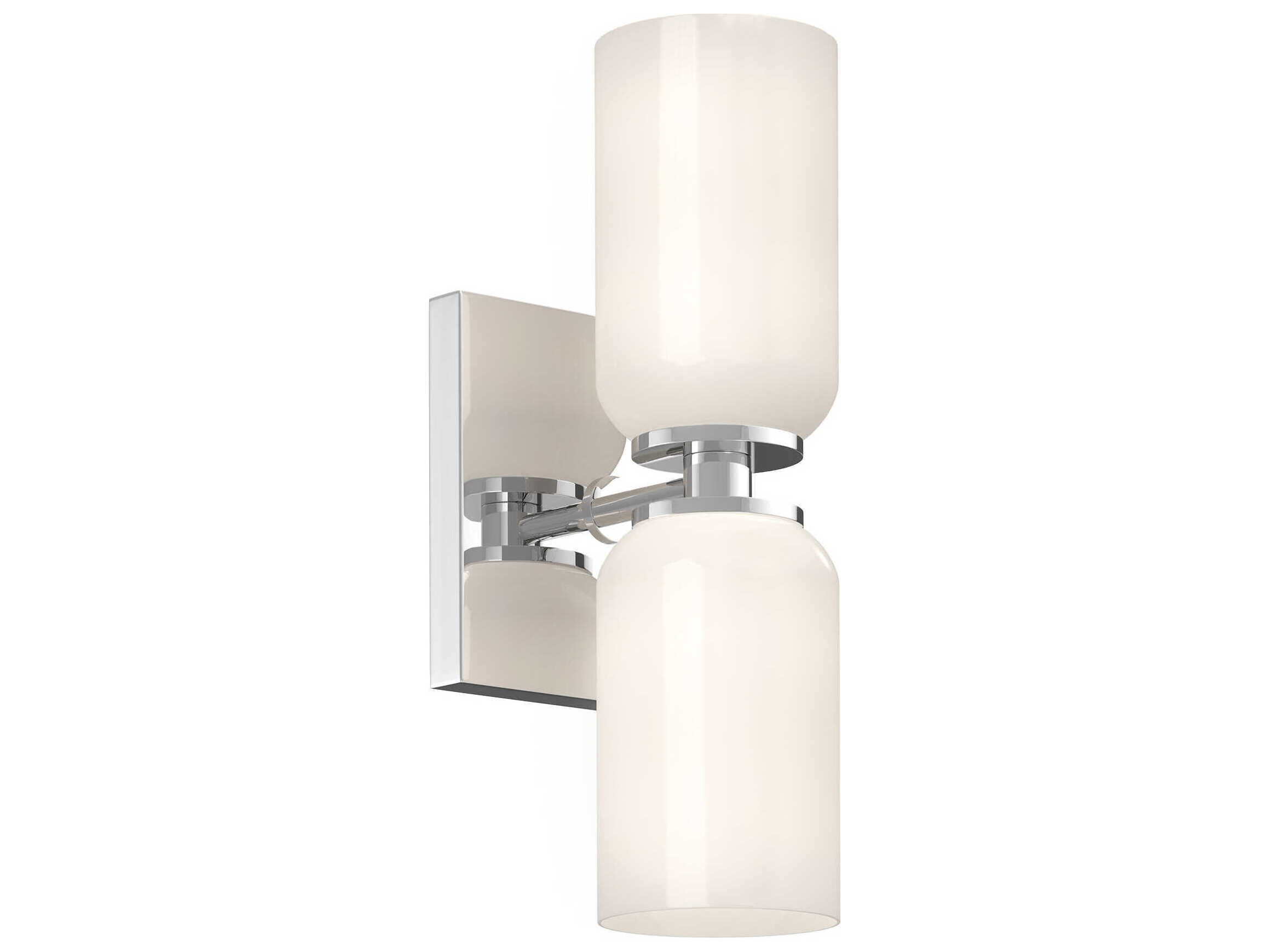 Kuzco Lighting Nola 2-Light Chrome Wall Sconce