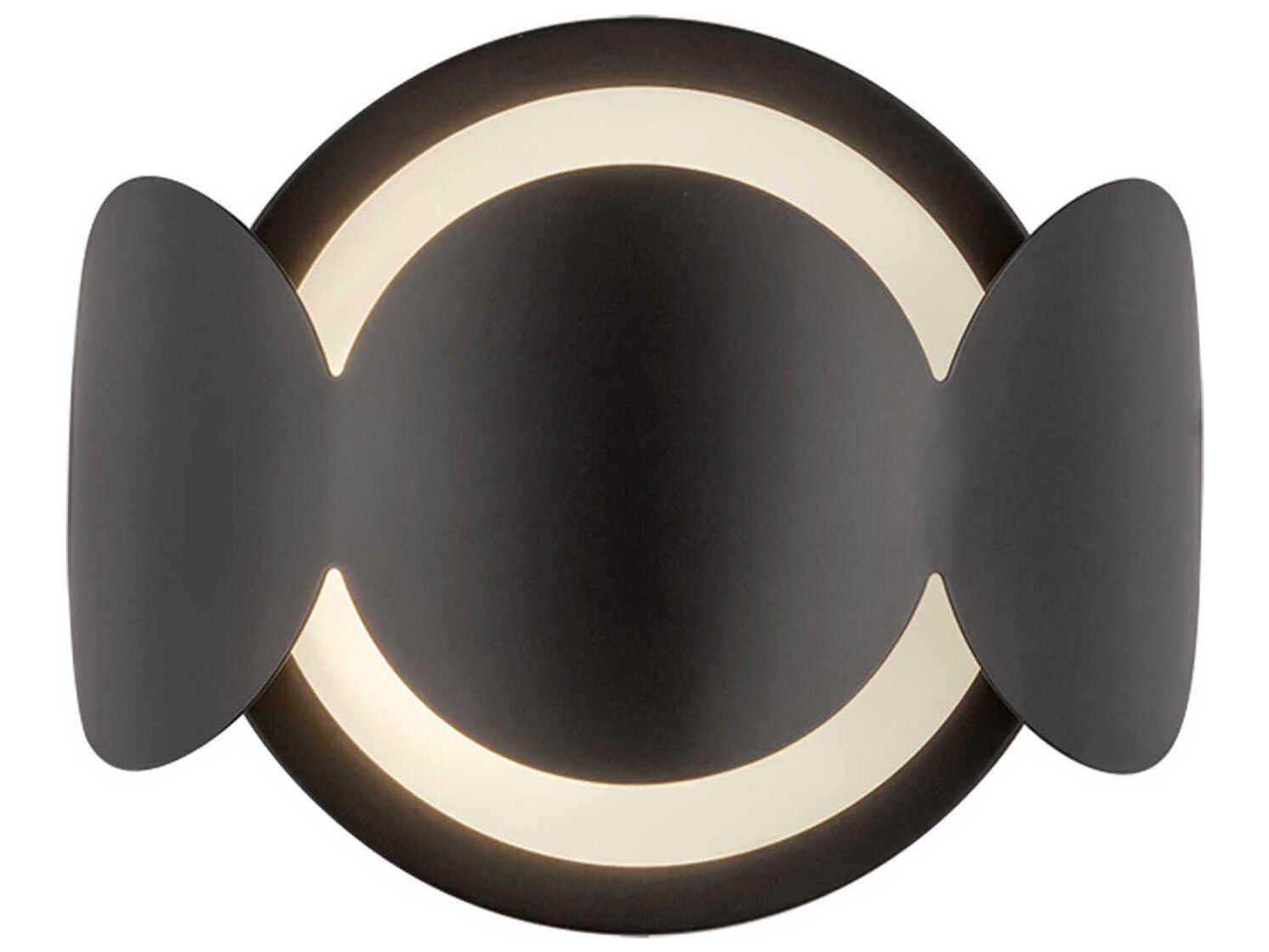 Kuzco Lighting Ciel 1-Light Black Wall Sconce