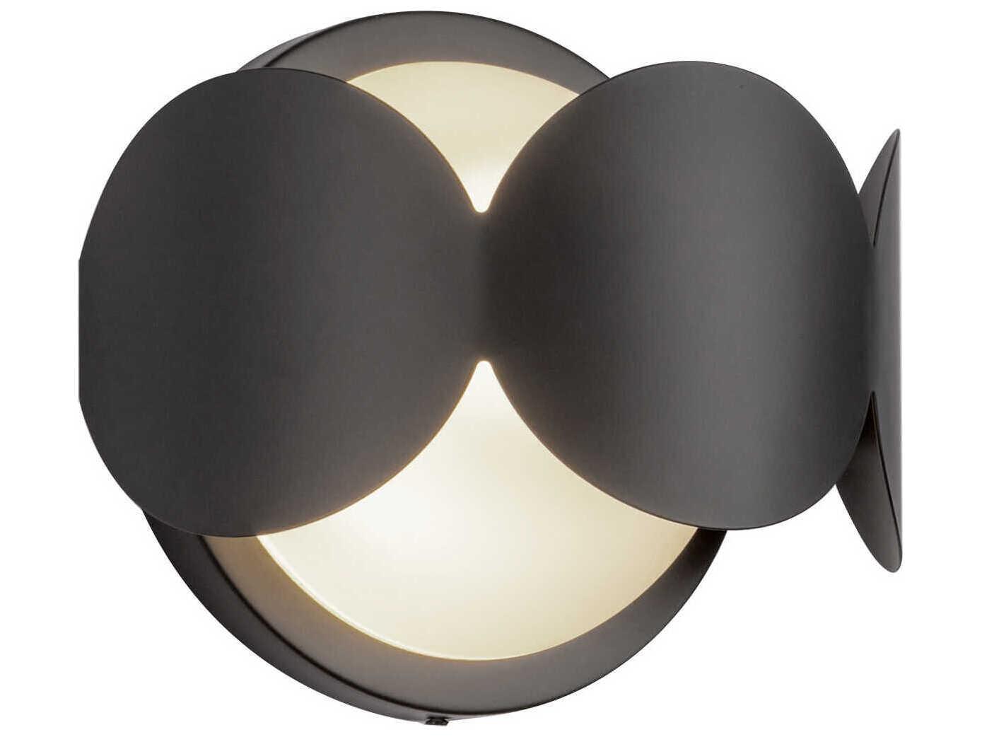 Kuzco Lighting Ciel 1-Light Black Wall Sconce
