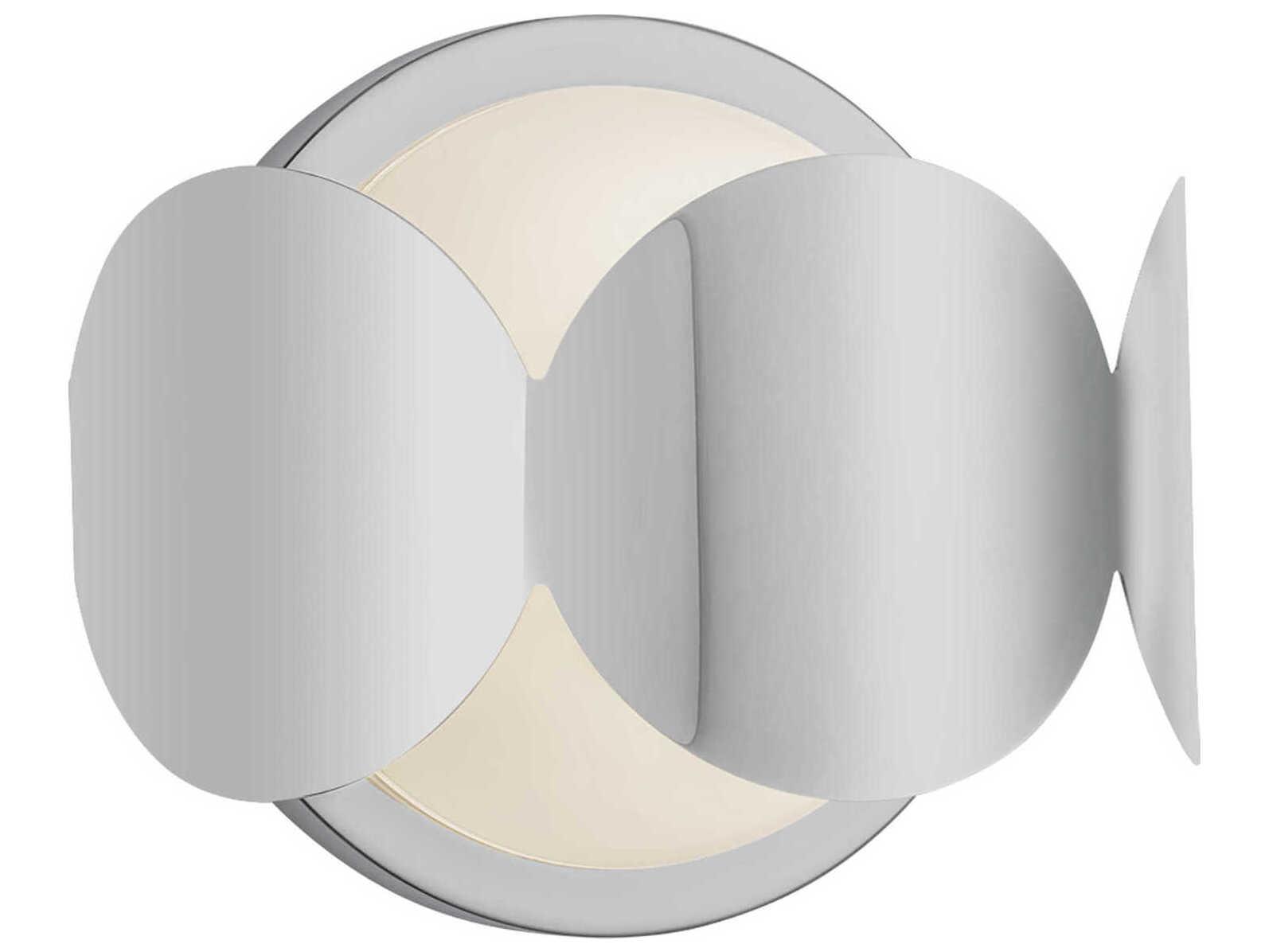 Kuzco Lighting Ciel 1-Light Chrome Wall Sconce