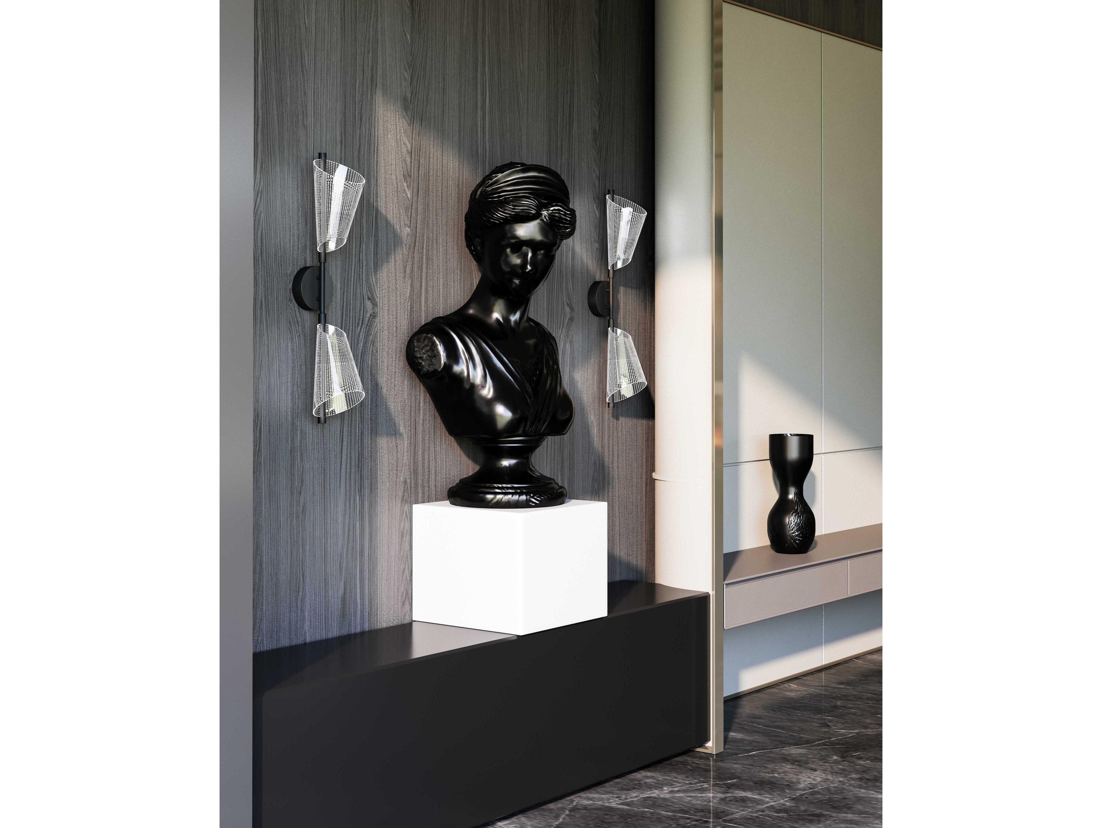 Kuzco Lighting Mulberry Black Wall Sconce