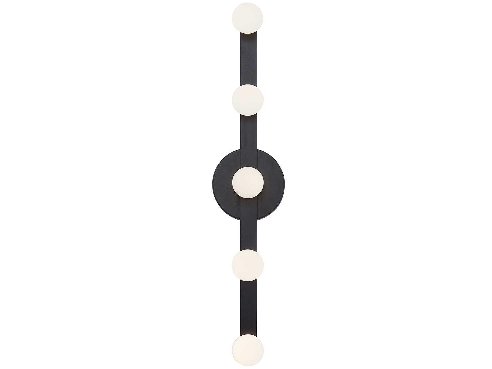 Kuzco Lighting Rezz Black Wall Sconce