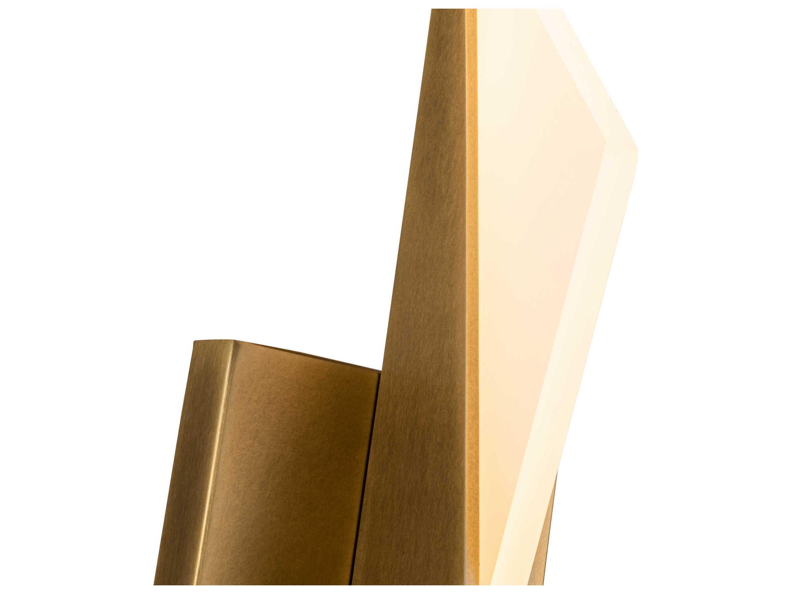 Kuzco Lighting Tachi Vintage Brass Wall Sconce