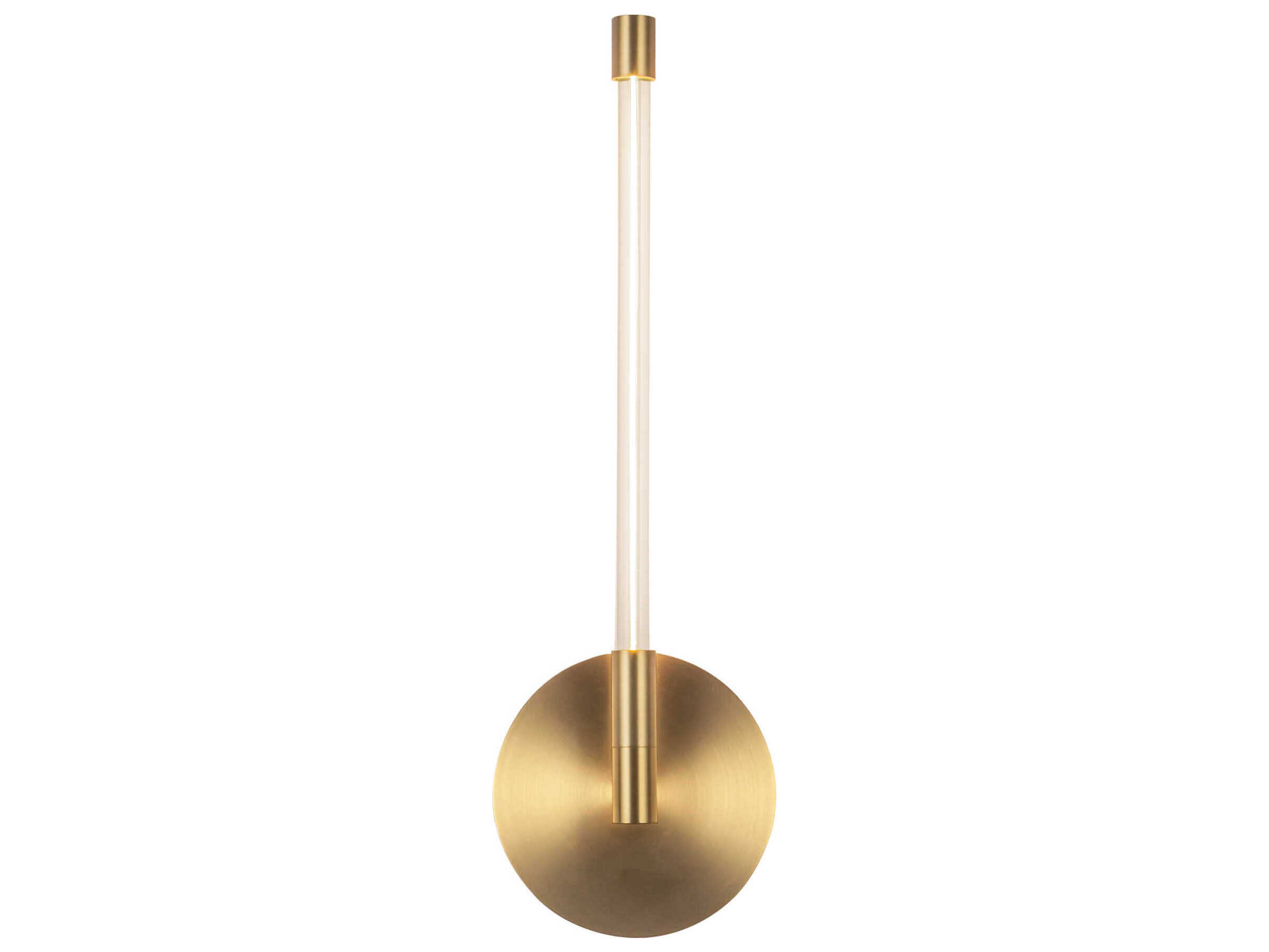 Kuzco Lighting Motif Brushed Gold Wall Sconce