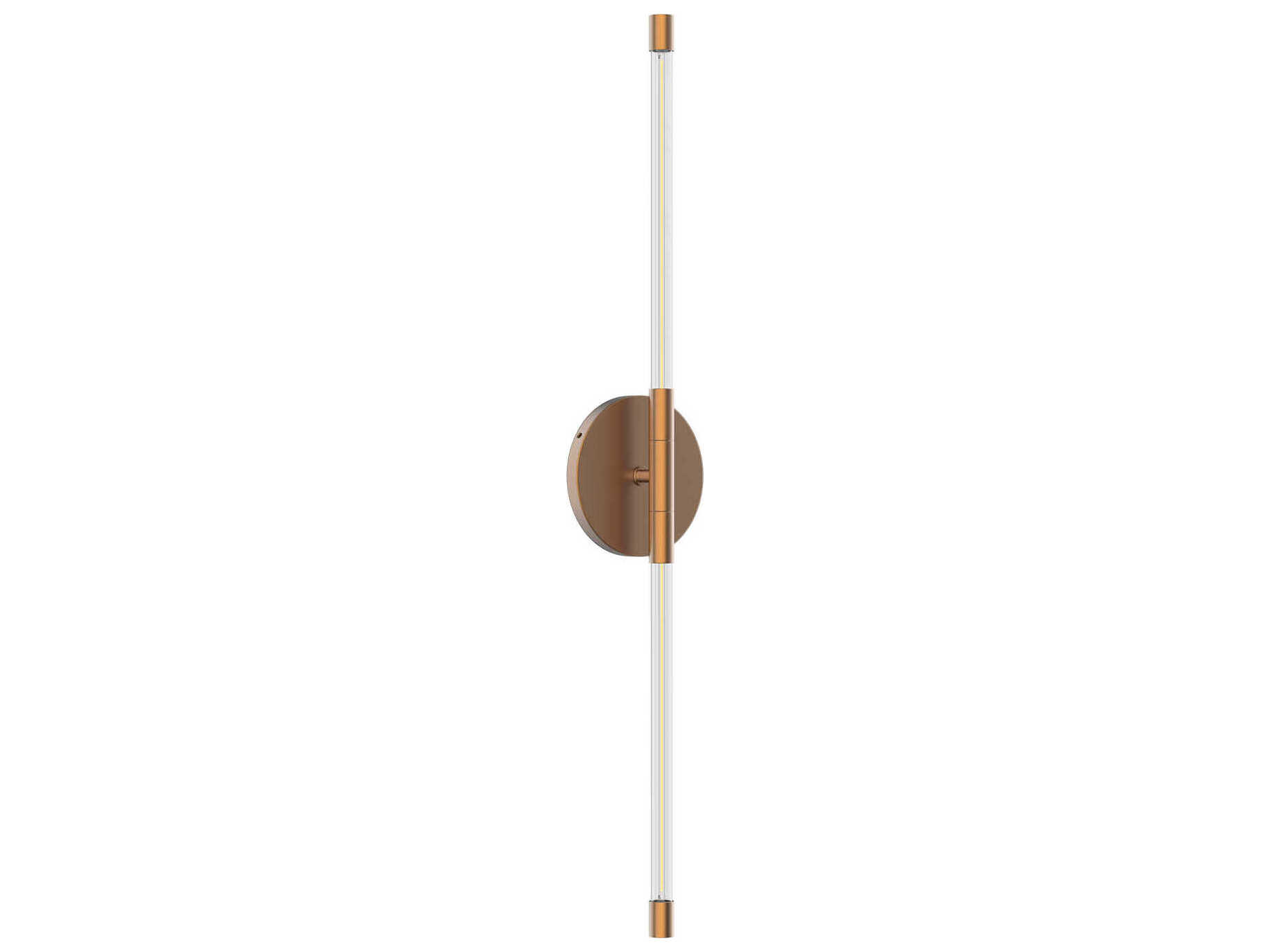 Kuzco Lighting Motif Brushed Gold Wall Sconce