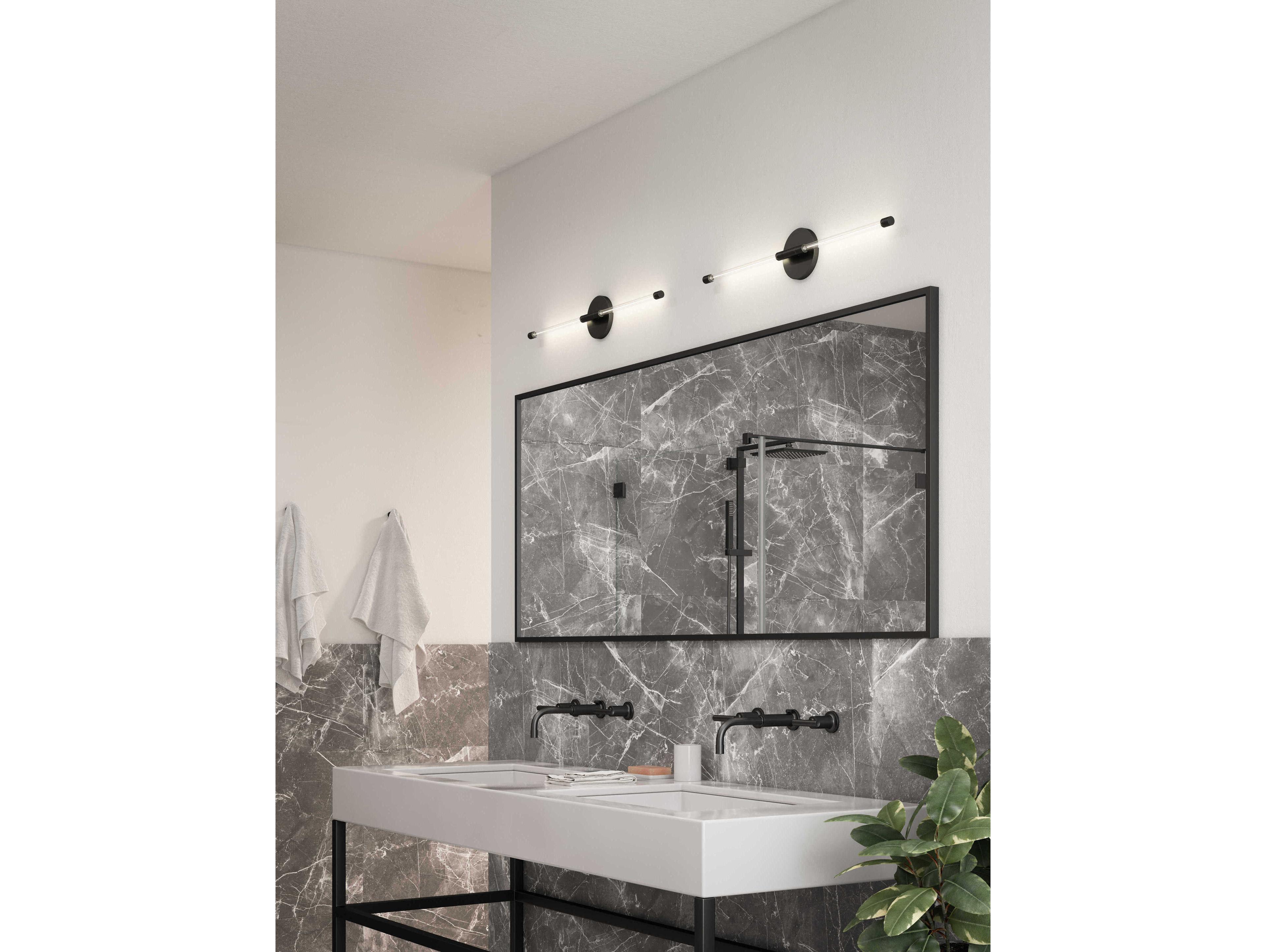 Kuzco Lighting Motif Black Wall Sconce