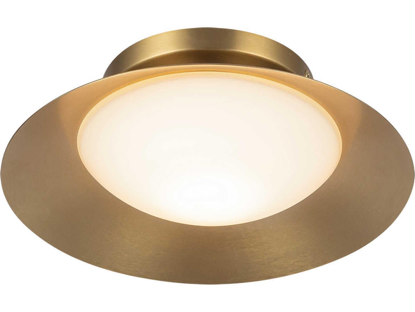 Kuzco Lighting Cleo Brushed Gold Wall Sconce