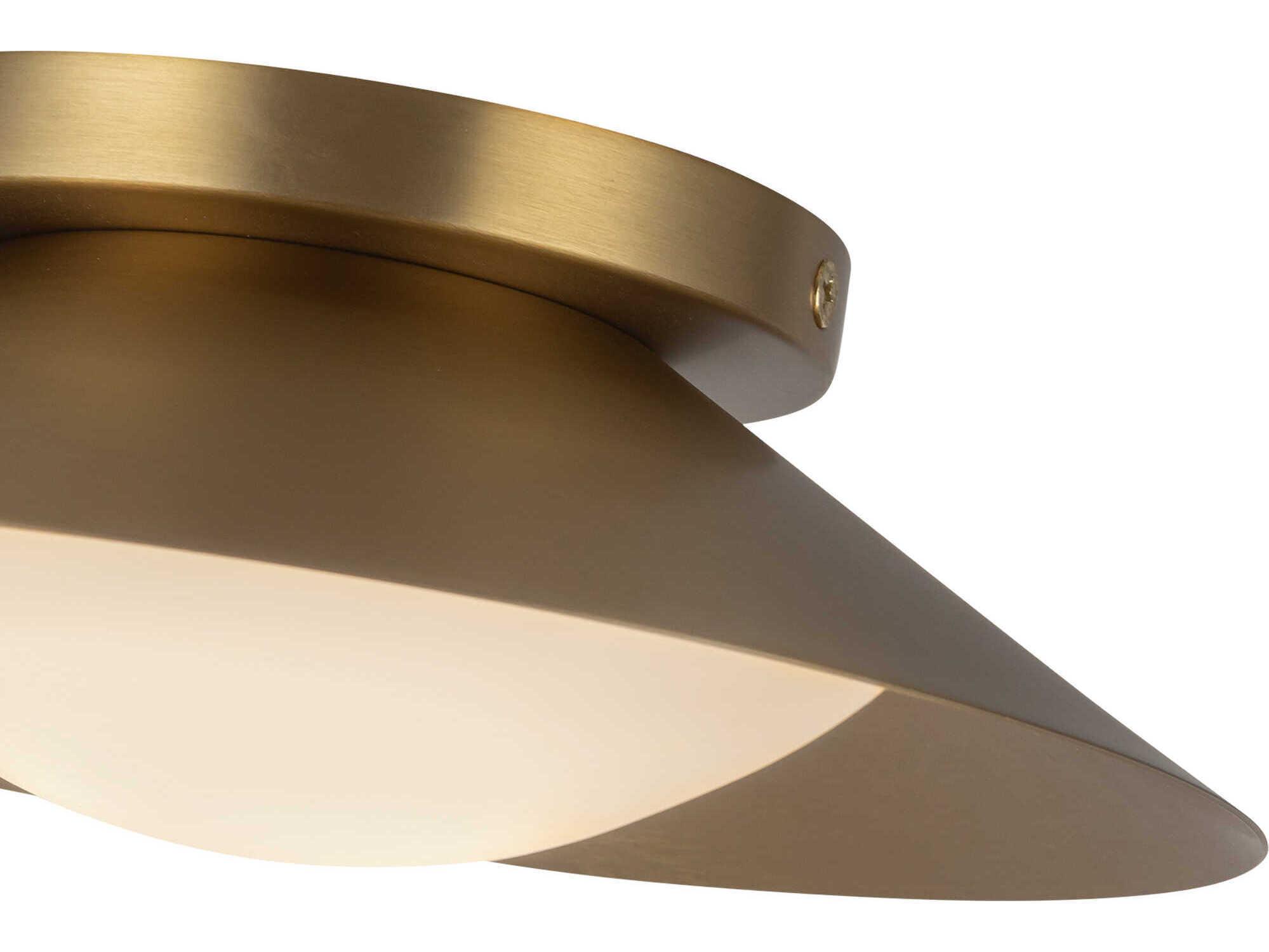 Kuzco Lighting Cleo Brushed Gold Wall Sconce
