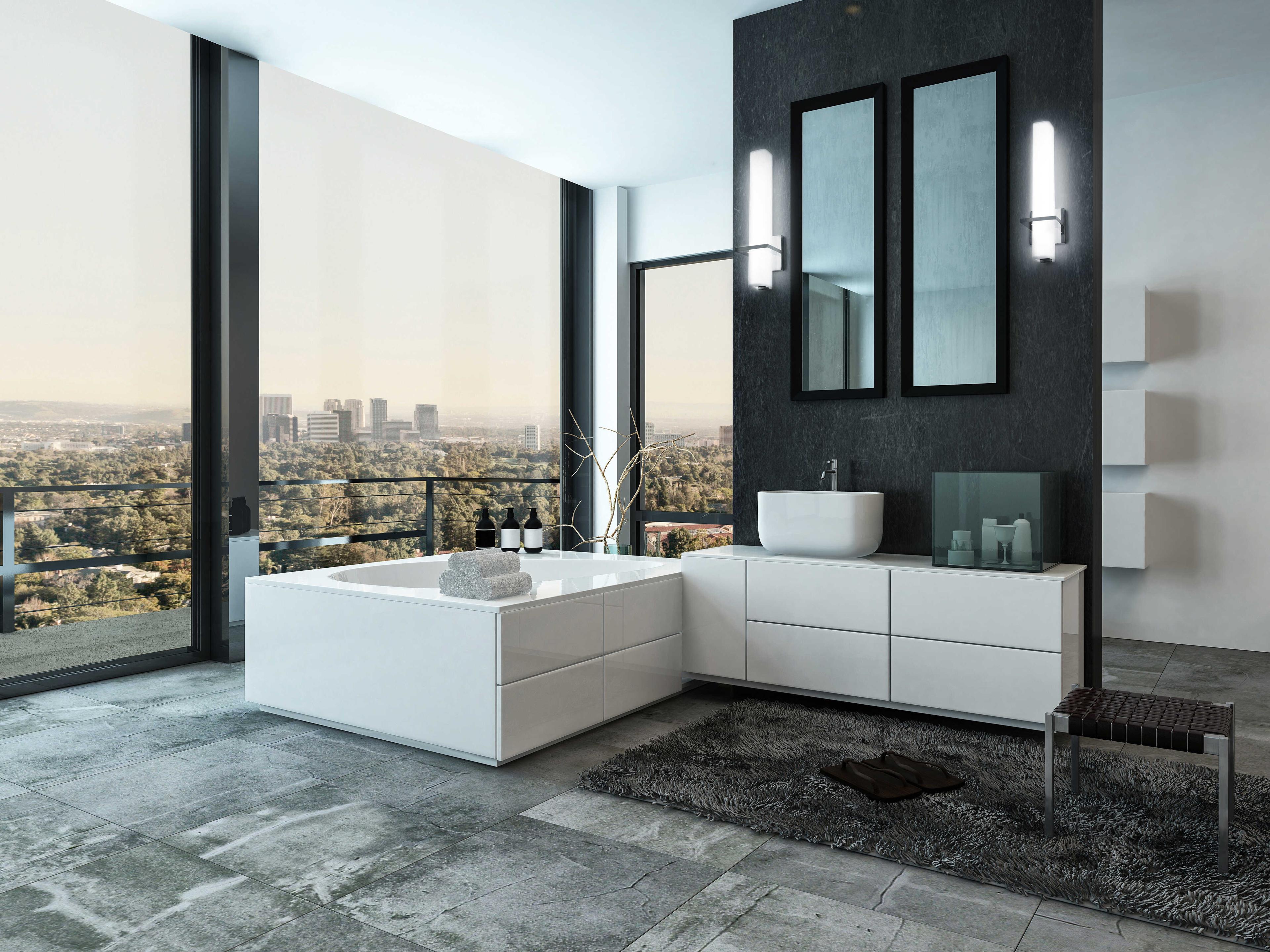 Kuzco Lighting Nepal Chrome Wall Sconce