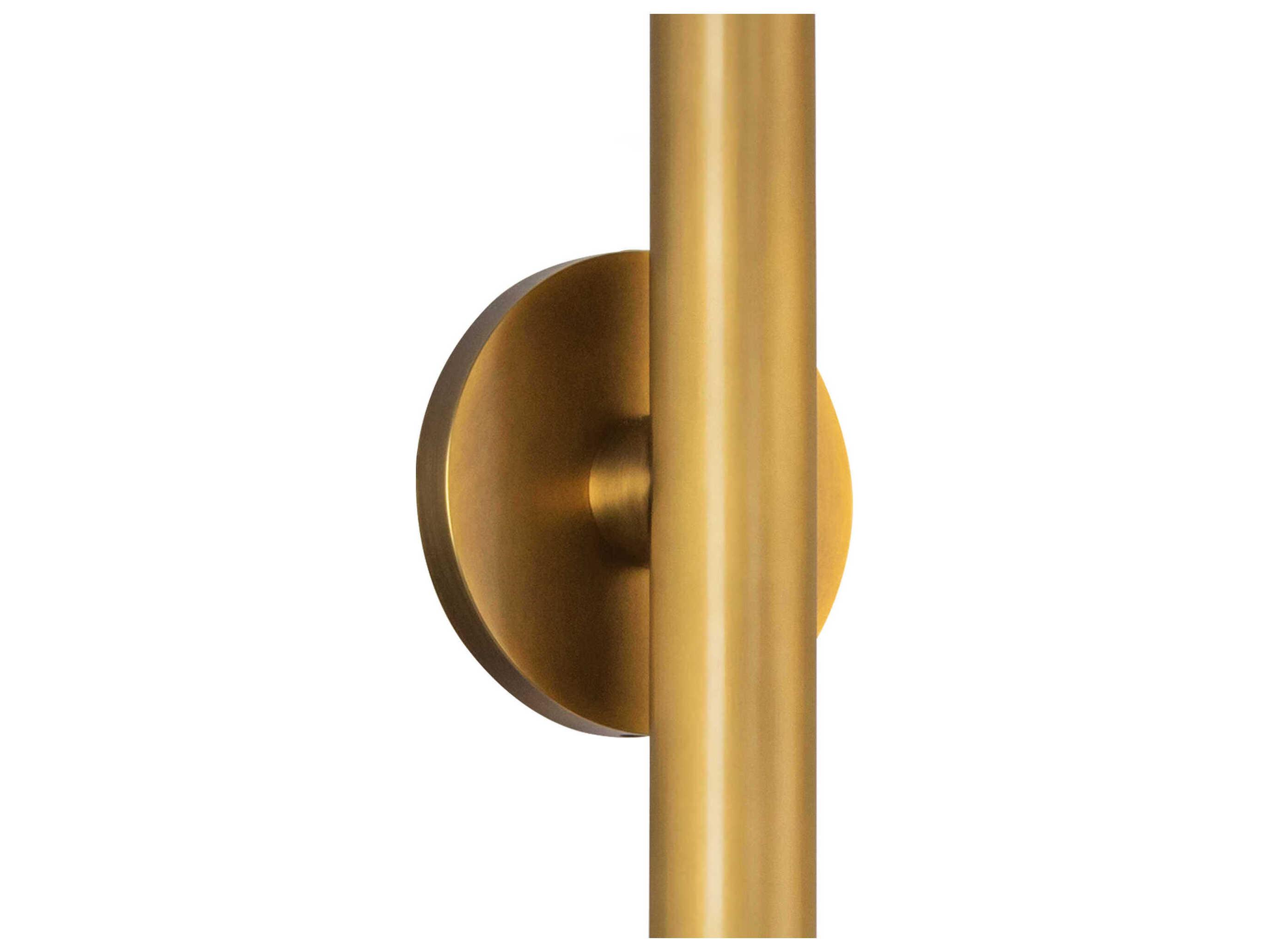 Kuzco Lighting Mason Vintage Brass Wall Sconce