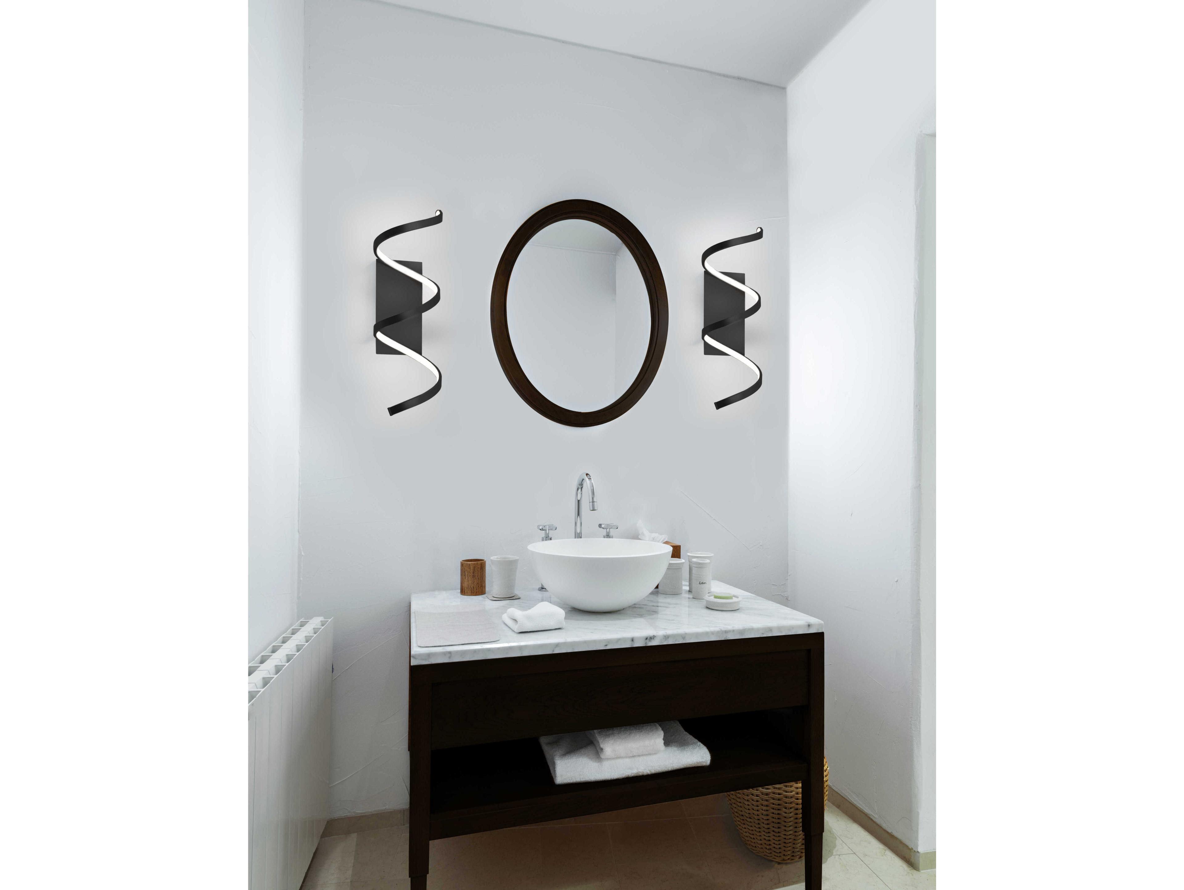 Kuzco Lighting Synergy Black Wall Sconce