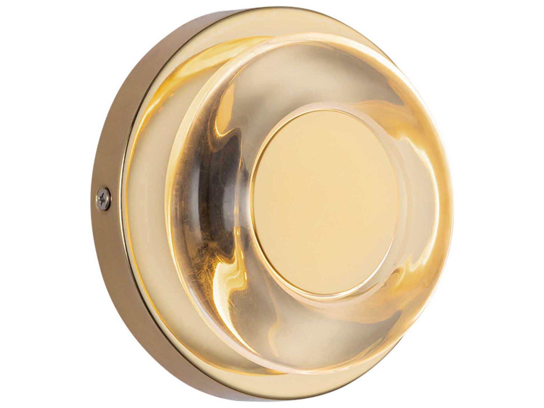 Kuzco Lighting Stephord Metallic Brass Wall Sconce