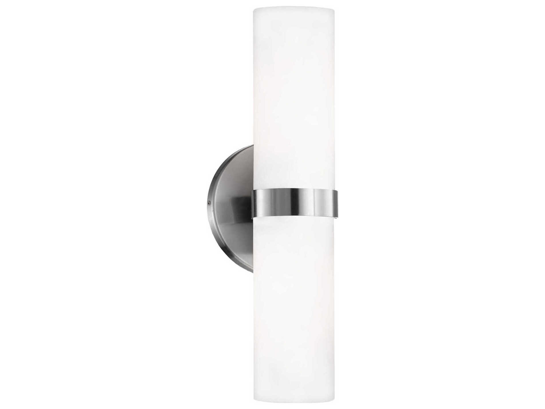 Kuzco Lighting Milano Brushed Nickel Wall Sconce