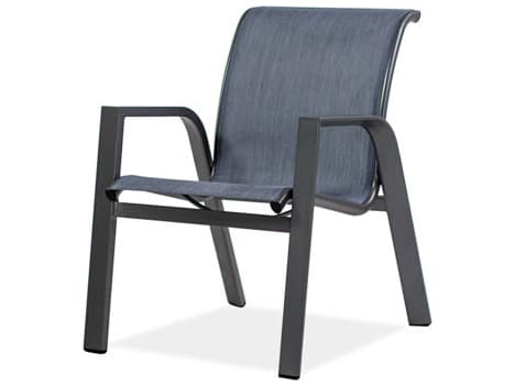 Koverton Ella Aluminum Sling Stackable Outdoor Patio Dining Arm Chair