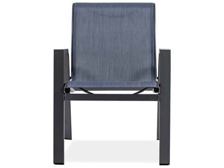 Koverton Ella Aluminum Sling Stackable Outdoor Patio Dining Arm Chair