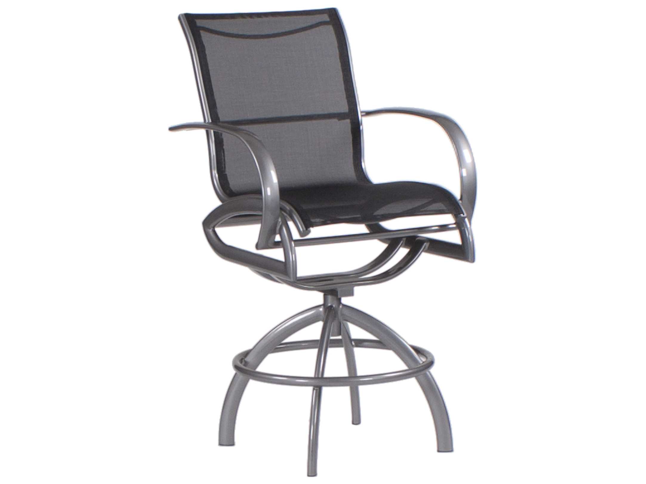 Koverton Modone Aluminum Swivel Outdoor Patio Bar Stool