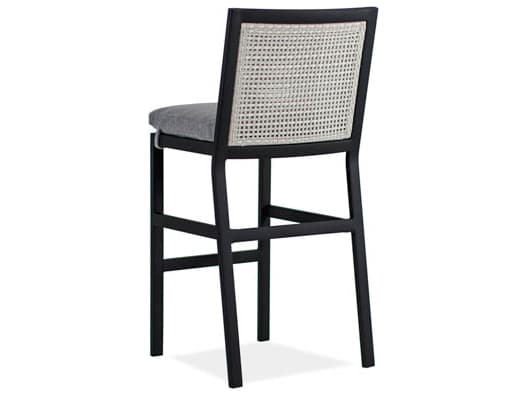Koverton Parkview Woven Wicker Armless Patio Bar Stool