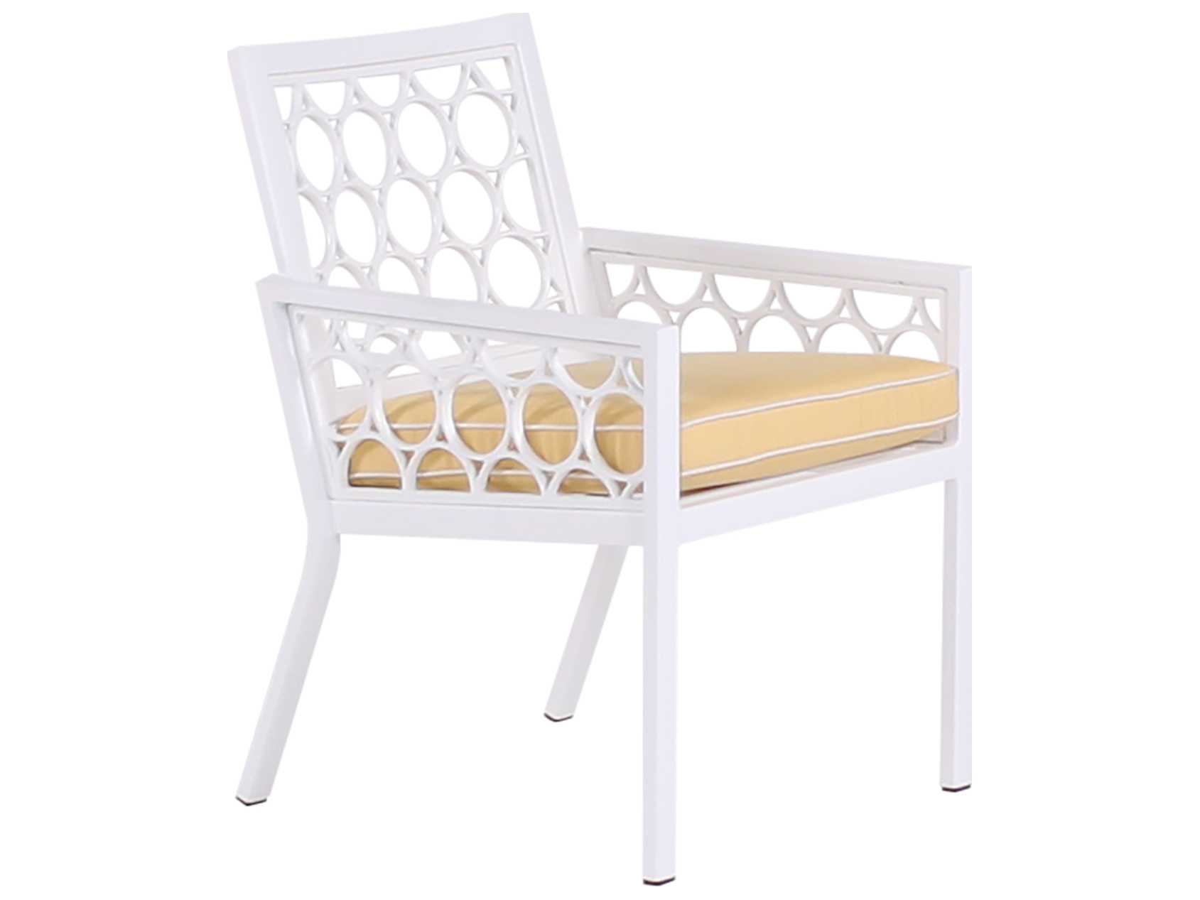 Koverton Parkview Cast Aluminum Arm Outdoor Dining Chair