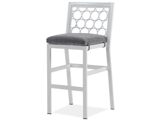 Koverton Parkview Cast Aluminum Armless Outdoor Bar Stool