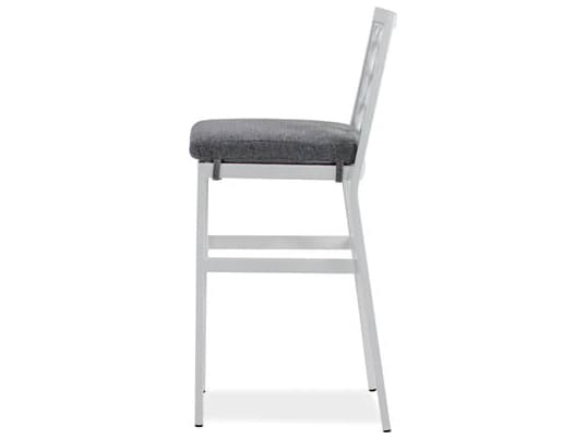 Koverton Parkview Cast Aluminum Armless Outdoor Bar Stool