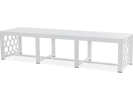 Koverton Parkview Cast Aluminum Dining Patio Bench