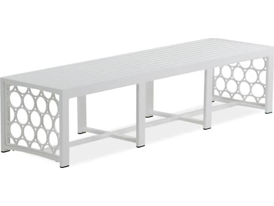 Koverton Parkview Cast Aluminum Dining Patio Bench
