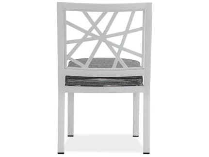 Koverton Parkview Knest Cast Aluminum Armless Outdoor Patio Dining Chair