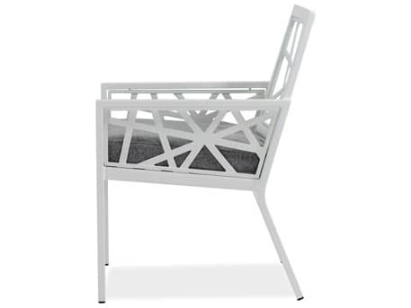 Koverton Parkview Knest Cast Aluminum Arm Patio Dining Chair