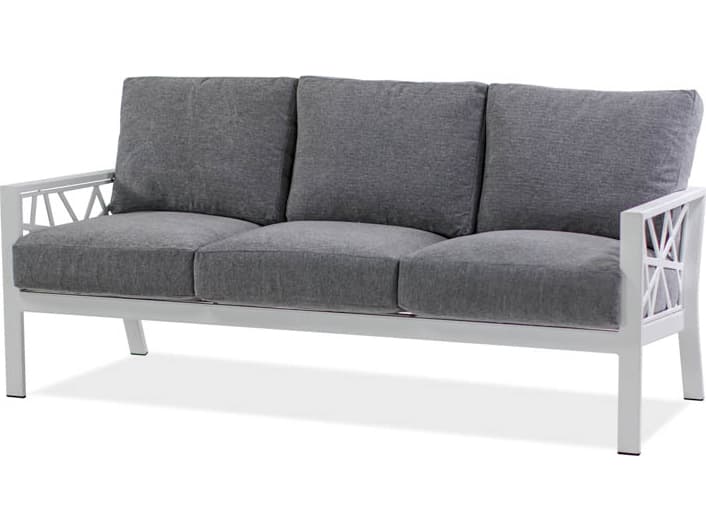 Koverton Parkview Knest Cast Aluminum Deep Seating Outdoor Patio Sofa