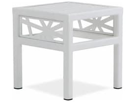 Koverton Parkview Knest Cast Aluminum Square Patio Side Table