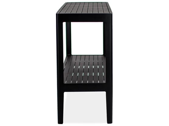 Koverton Serene Aluminum Rectangular Outdoor Patio Console Table