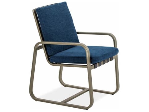 Koverton Chapman Extruded Aluminum Arm Patio Dining Chair