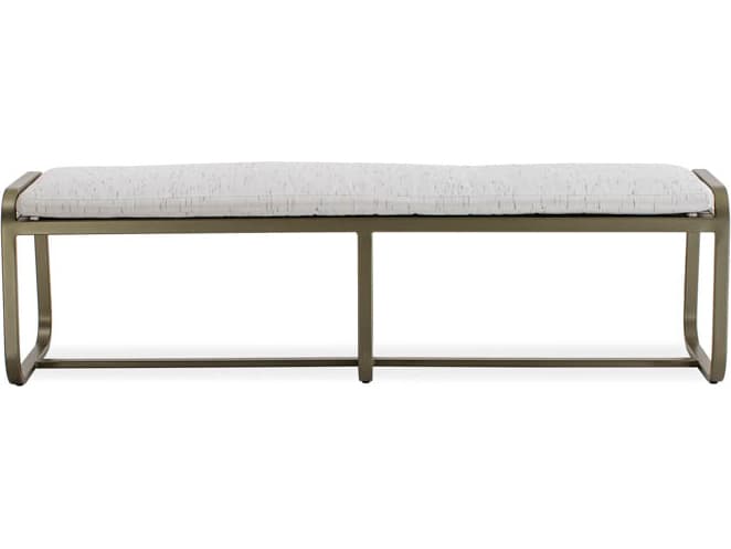 Koverton Chapman Extruded Aluminum 74 Dining Patio Bench