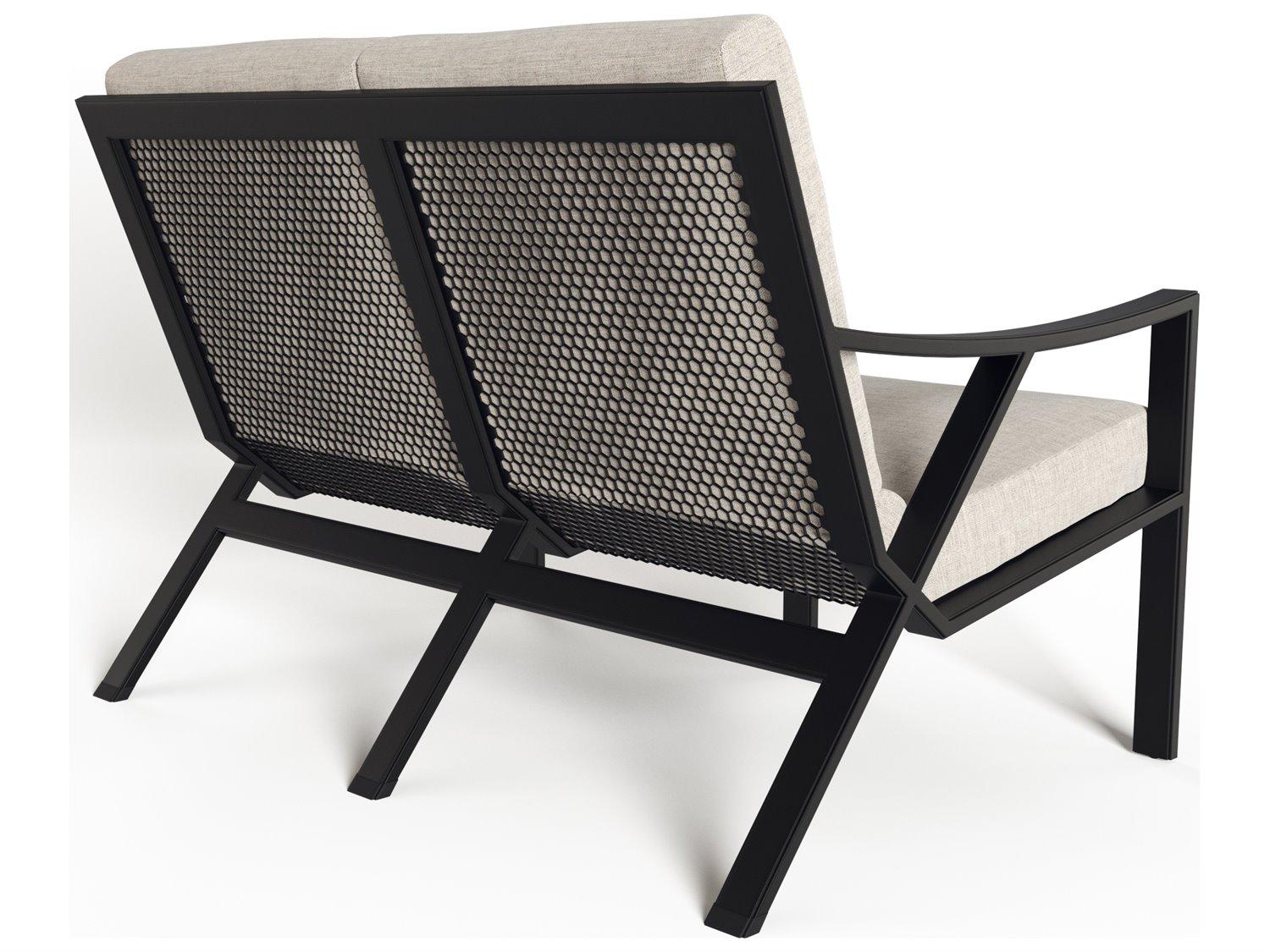 Koverton Hexi Aluminum Patio Loveseat