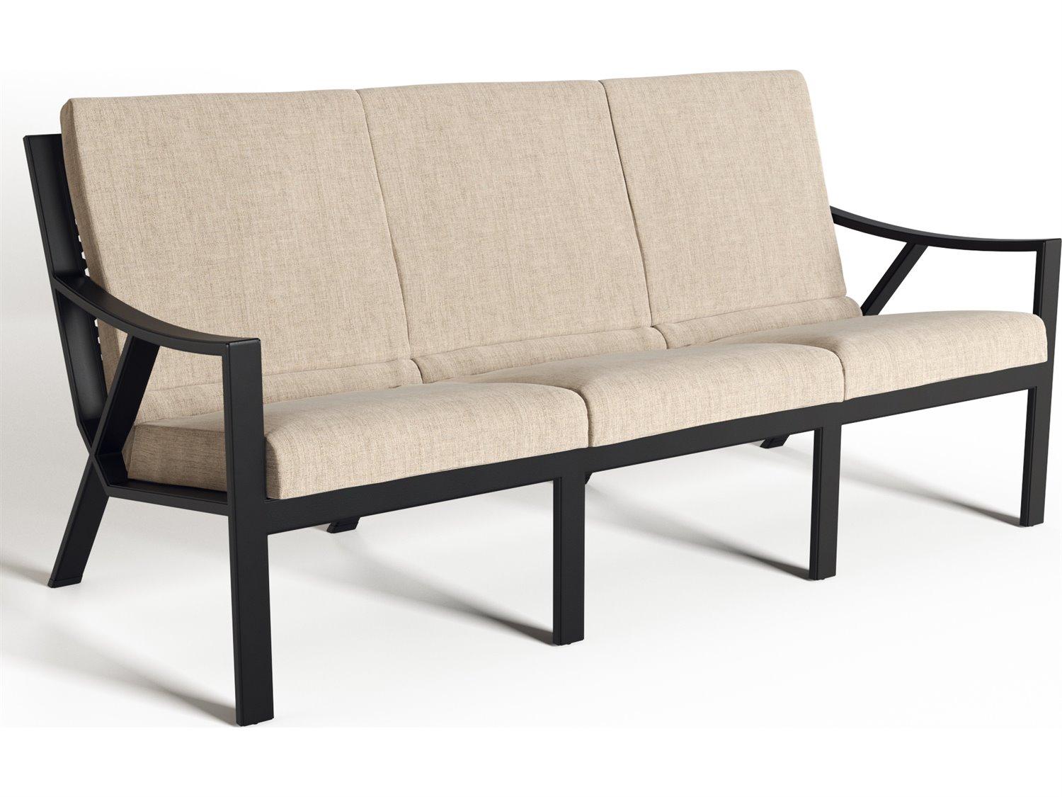 Koverton Hexi Aluminum Outdoor Patio Sofa