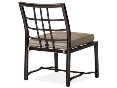 Koverton Evans Cast Aluminum Armless Outdoor Dining Chair