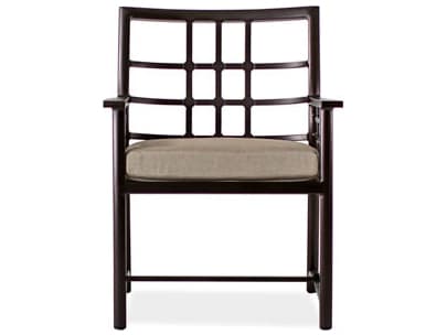 Koverton Evans Cast Aluminum Arm Outdoor Patio Dining Chair