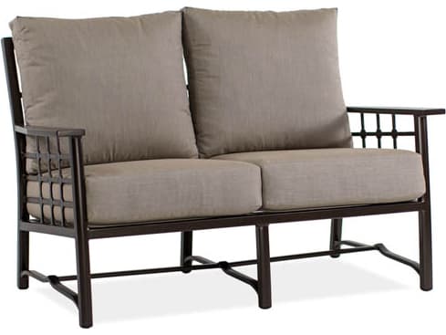 Koverton Evans Cast Aluminum Deep Seating Outdoor Loveseat