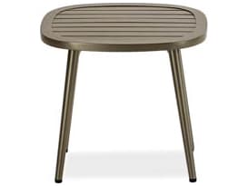 Koverton Ella Aluminum Oval Accent Table
