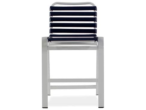 Koverton Endure Aluminum Strap Stationary Outdoor Bar Stool