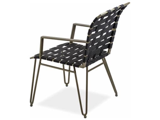 Koverton Form Extruded Aluminum Arm Patio Dining Chair