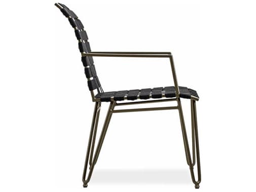 Koverton Form Extruded Aluminum Arm Patio Dining Chair