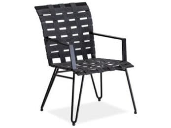 Koverton Form Extruded Aluminum Arm Patio Dining Chair